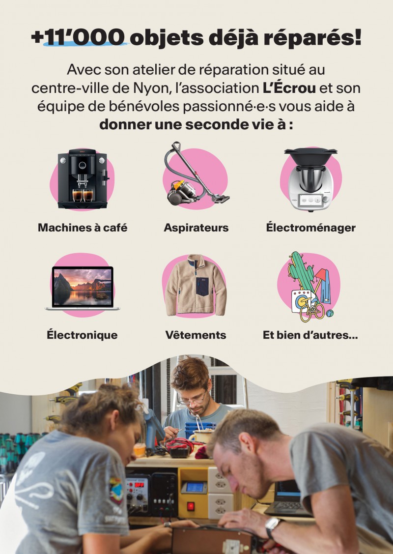 Atelier de réparation L'Écrou