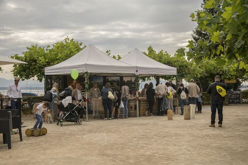 Stand de Terre Sainte à la Fête du District 2018