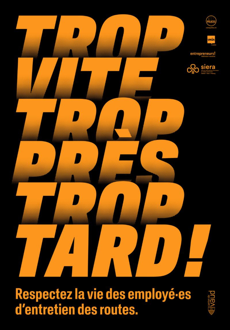 Trop vite. Trop près. Trop tard.